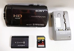 Sony Handycam HDR-CX110 Digital HD Camcorder Video Camera Tested Working - Picture 1 of 17