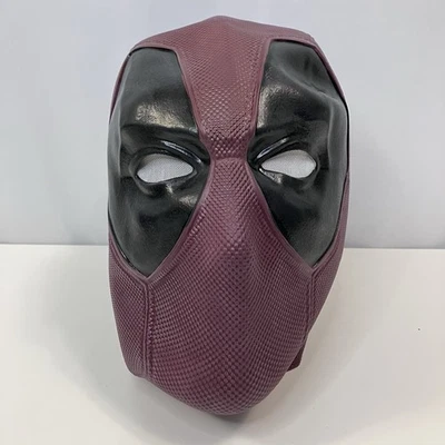 Deadpool Cosplay Mask Full Face Prop Latex Halloween Costume - Image 1 of 4