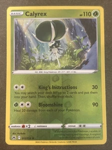 Holograma inverso Crown Zenith Calyrex 017/159 - Imagen 1 de 2