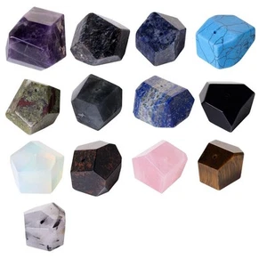 Soporte/quemador de incienso facetado de piedras preciosas naturales Astral Project cristales genuinos - Imagen 1 de 30