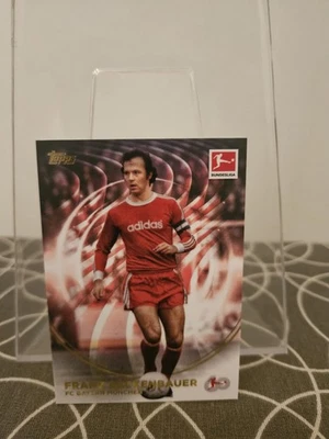 Topps 60 Jahre Bundesliga Franz Beckenbauer FC Bayern München - Bild 1 von 2