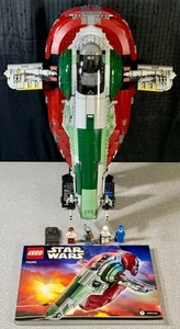 LEGO 75060 Star Wars UCS Slave I 1996 piezas 2015 completo usado - Imagen 1 de 10