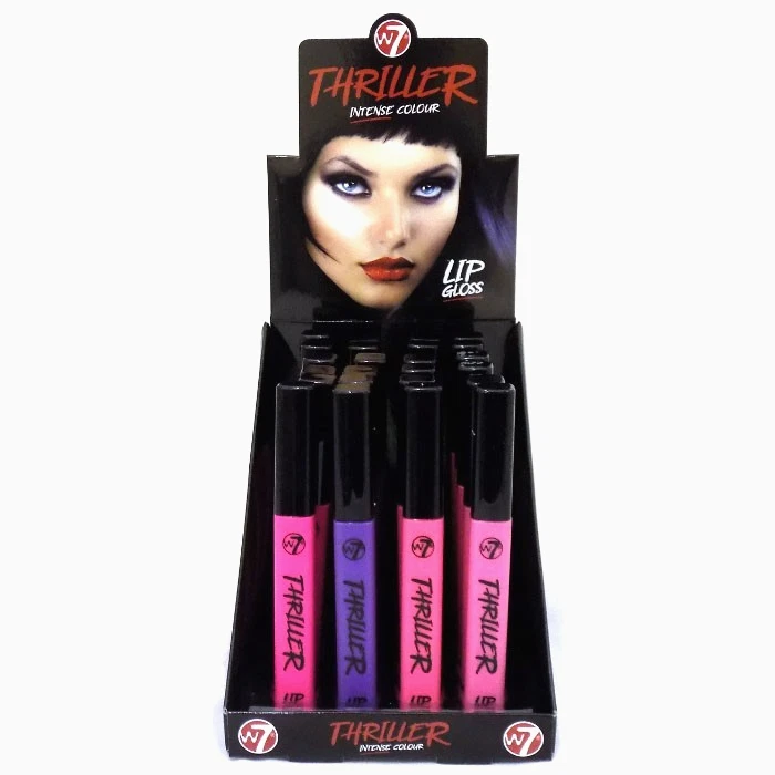 W7 Thriller Lip Gloss 6ml | High-Shine Finish | Choose Shade - Image 1 of 1