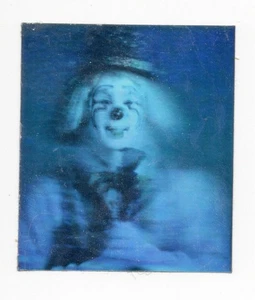 Vintage - Holographic Birthday Clown Little Sticker? Handout - AAFJ - Picture 1 of 2