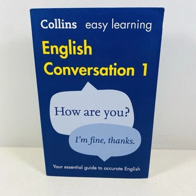 Collins Easy Learning English Conversation 1 2nd Edition Medium Paperback 2015 - Image 1 of 4