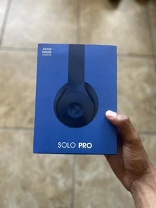 Beats by Dr. Dre Solo Pro On Ear Wireless Headphones - Dark Blue - Picture 1 of 4