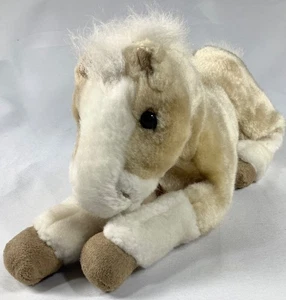 BREYER Plush Horse Tan White 2006 14” Reclining Palomino Stuffed Animal Toy GUC - Picture 1 of 5