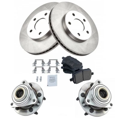 Disc Brake Kit-w/o ABS TRQ BKA52235 fits 2006 Chevrolet HHR Foto 1 de 4