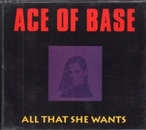 Ace of Base All That She Wants CD UK Metronome 1992 8612712 - Bild 1 von 2