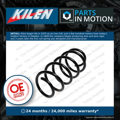 Coil Spring fits VAUXHALL CORSAVAN C 1.2 Front 00 to 06 Suspension Kilen 312111 - Image 1 of 4