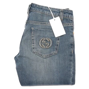 7957Q Jeans bimba GUCCI pantaloni pants trousers girl - Picture 1 of 4