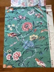 Brunschwig & Fils Amandine Fabric Sample Victor Costa Paris 1977 - Picture 1 of 8
