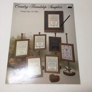 Country Friendship Sampler Kreuzstich Musterbuch Pat Waters - Bild 1 von 5