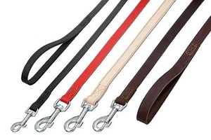 Karlie Rondo Leder Hundeleine, braun 1,60m x 22mm - Größe: M, L - XL - Bild 1 von 1