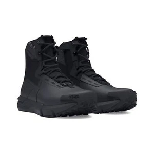 Under Armour Men's Charged Valsetz Waterproof Zip Tactical Boots - Black - Picture 1 of 8