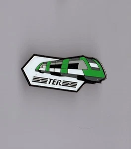 Pin´s TER (Trains Express Régionaux) vert (signé Coinderoux Corner) - Picture 1 of 1