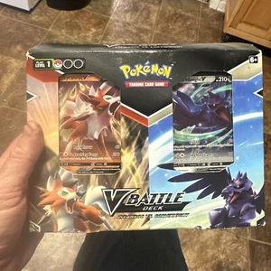Pokémon TCG: V Battle Deck: Lycanroc vs. Corviknight (290-80957) - Picture 1 of 2