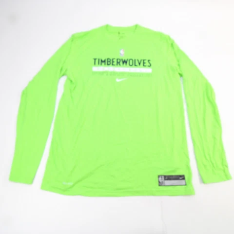 Minnesota Timberwolves Nike NBA Authentics Nike Tee Long Sleeve Shirt Men's Cover