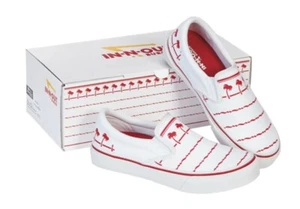 In-N-Out Burger Trinkbecher Canvas Schuhe Herren Größe 12 Neu mit Karton California - Bild 1 von 5