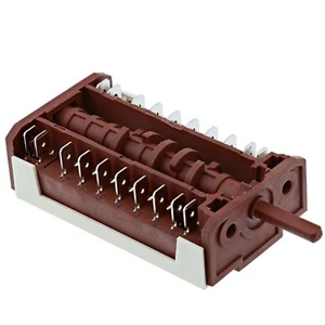 COMMUTATORE SELETTORE POSIZIONI 6+0 FORNO AEG REX ELECTROLUX ZANUSSI ORIGINALE - Imagen 1 de 2