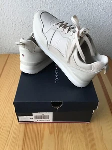 "Tommy Hilfiger" Sneaker, Echtleder, offwhite, Größe 39.....neuwertig in OVP - Bild 1 von 8