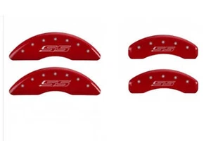 MGP Caliper Covers 14241SSS5RD 16- Camaro Caliper Covers Red - Picture 1 of 2