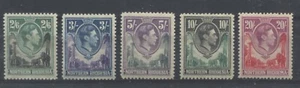 Northern Rhodesia KGVI 1938 2/6d to 20/ unmounted mint NH - Picture 1 of 1