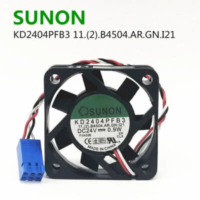 MARKENLOS SUNON KD2404PFB3 11.(2).B4504.AR.GN.I21 Ventilador 24V 0.9W 4010 Ventilador Inversor 3-line