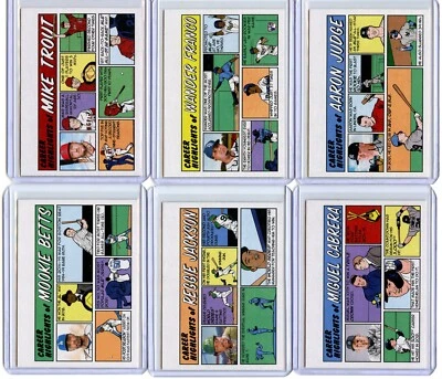 2022 Topps Heritage '73 Topps Comics Baseball Complete Your Set - Image 1 of 2