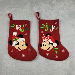 Disney Freizeitpark Weihnachten Urlaub Strumpf Mickey Minnie Mouse - Bild 1 von 11