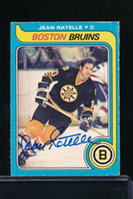 1979 O-Pee-Chee OPC #225 Jean Ratelle signed auto autograph tough clean sig