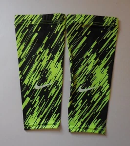Nike Pro Combat Amplified Shiver 2.0 Adulto Unisex Negro/Voltio/Blanco 1 Par - Imagen 1 de 8