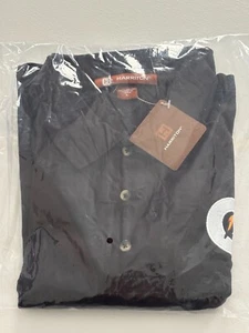 GATORADE Men Black Short Sleeve Polo Shirt L Harrington NEW TAG IN SEALED BAG - Picture 1 of 2