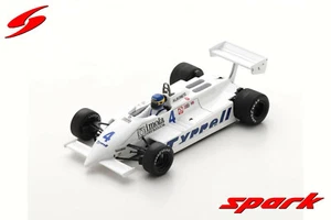 Spark 1/43 Tyrrell 011 #4 Dutch GP 1981 Michele Alboreto S7281 - Foto 1 di 1
