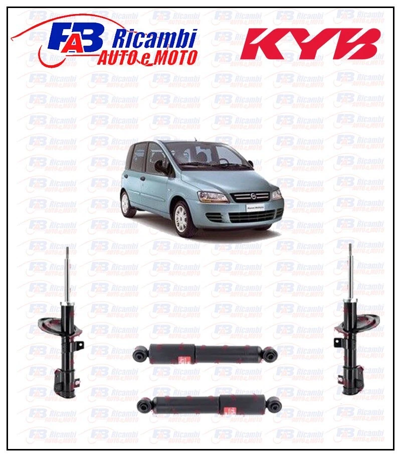 KIT 4 AMMORTIZZATORI KAYABA FIAT MULTIPLA KYB - Immagine 1 di 1