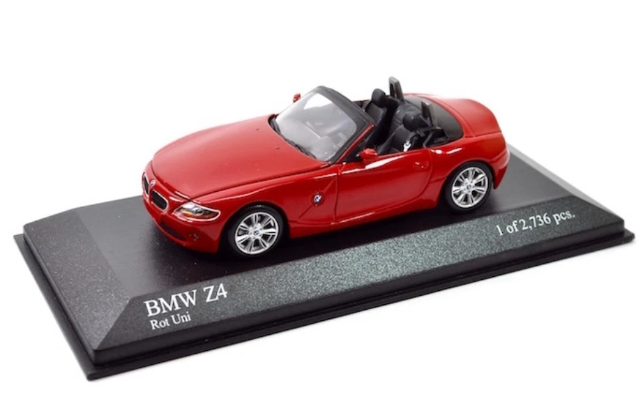 BMW Z4 2002 RED 400021030 1/43 Minichamps - Immagine 1 di 1