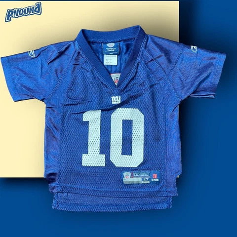 Reebok ELI MANNING NEW YORK GIANTS Toddler NFL Football Team Replica JERSEY 2T Cover