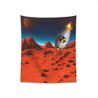 Unique Printed Wall Tapestry - Nuke about to Hit Mars - Size 34 x 40
