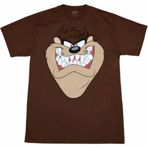 Looney Tunes Taz Face T-Shirt - Picture 1 of 1