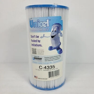 Replacement POOL Filter Unicel 35 sq. ft. Rainbow Waterway Products Made IN USA - Image 1 of 4