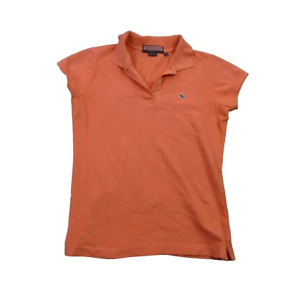 Camisa Vineyard Vines para mujer pequeña manga corta cuello pulóver polo ligero Foto 1 de 4