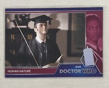 2023 DOCTOR WHO SERIES 1-4 BASE SET HOLOGRAPHIC PARALLEL 1/1 card #100 Human Nat