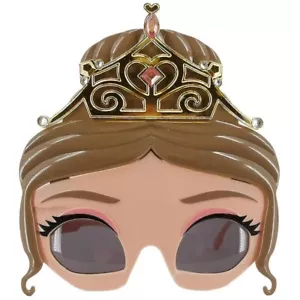 Pretty Eyelash with Gold Tiara Princess Glasses - Picture 1 of 2