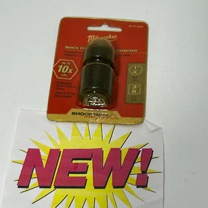 Shockwave Impact Duty 48-03-4405 schwarz Stahl 1/4" Steckschlüssel Sechskant 3/8" Adapter neu - Bild 1 von 2