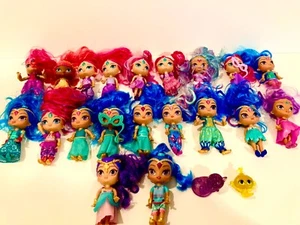 Shimmer and Shine Dolls With Hair - Picture 1 of 26