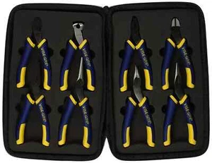 IRWIN Tools VISE GRIP 2078714 8 Piece Mini Pliers Set With Case - Picture 1 of 1