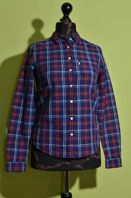 Camisa de manga larga Levis de algodón/lino a cuadros para mujer talla XS Foto 1 de 4