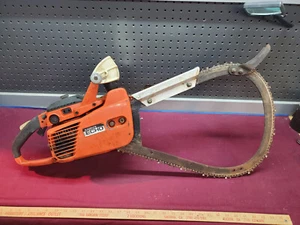 Motosega vintage Kioritz ECHO 650EVL lama ad arco tira non bloccata RARA! NON TESTATO - Foto 1 di 13
