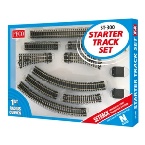 Peco Setrack Starter Track Set for Model Railways - Picture 1 of 6