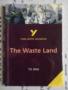 The Waste Land by T.S. Eliot - York Notes Advanced paperback (BUY2+1FREE) - Picture 1 of 4